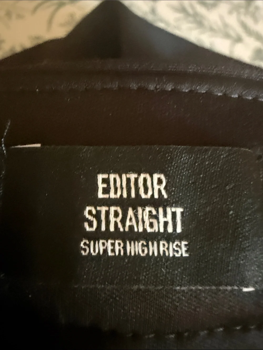 Express Black Editor Straight-Leg Women's Pants Sz 8R - Picture 12 of 13
